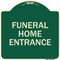 Signmission Entrance Funeral Home Entrance Heavy-Gauge Aluminum Architectural Sign, 18" H, G-1818-24094 A-DES-G-1818-24094 - alternate 1